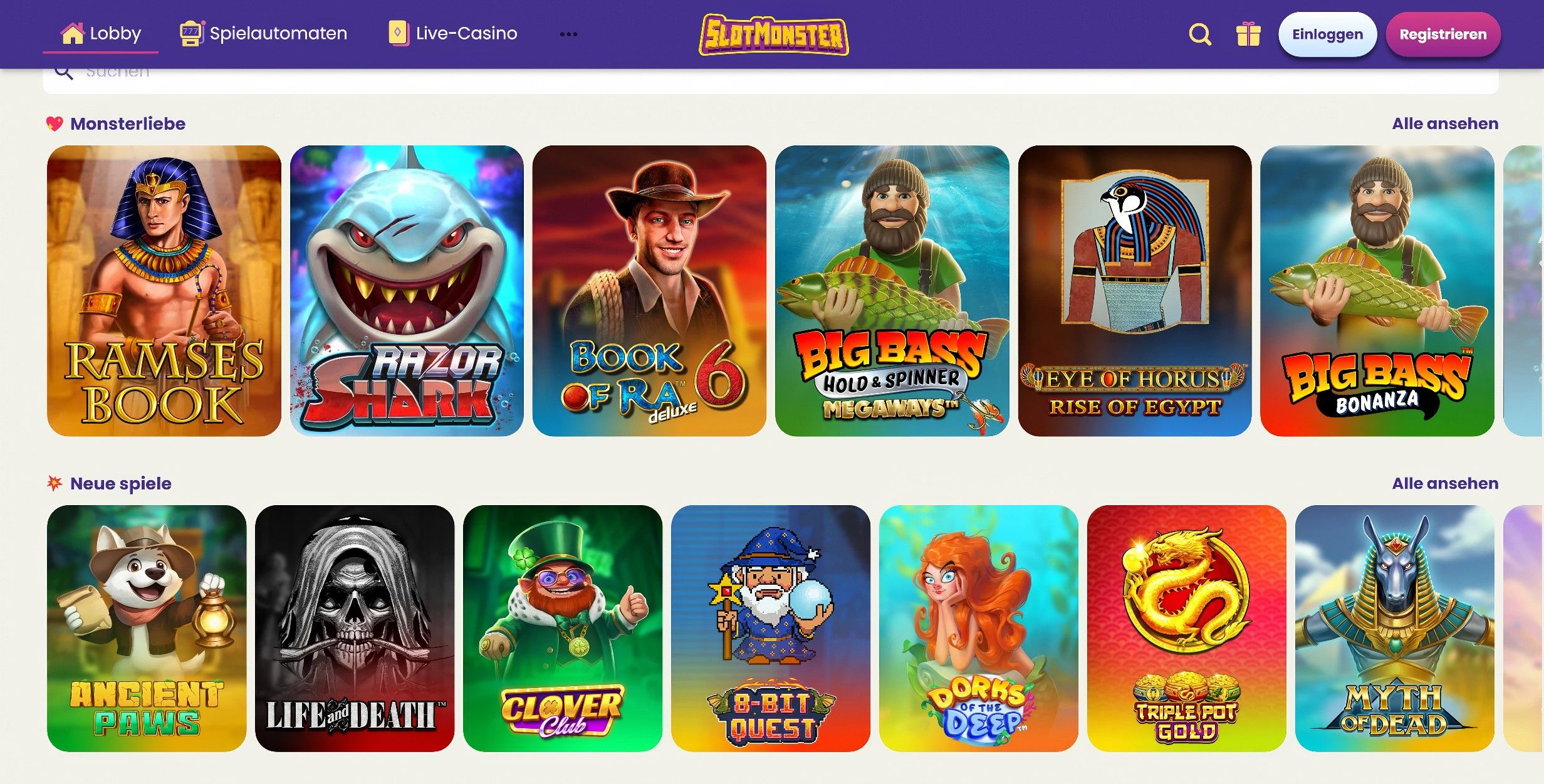 SlotMonster desktop screenshot 2